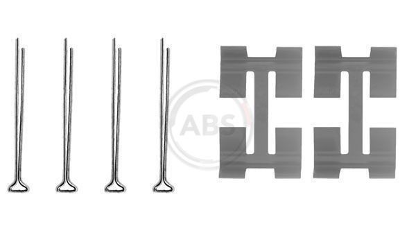 A.B.S. 0972Q ZubehöRsatz, Scheibenbremsbelag Vorne FüR Austin AUSTIN-HEALEY MG-image
