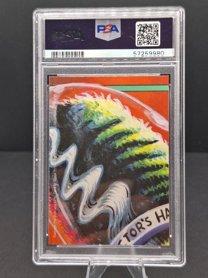 2019 Garbage Pail Kids x Super7 x DRAC ZAC 9a PSA 9 POP 12 - Image 2 of 2