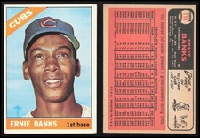 1966 Topps Ernie Banks #110 Very Good Condition