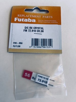 Futaba FUTL58 DC RX Crystal FM 72.910 CH. 56