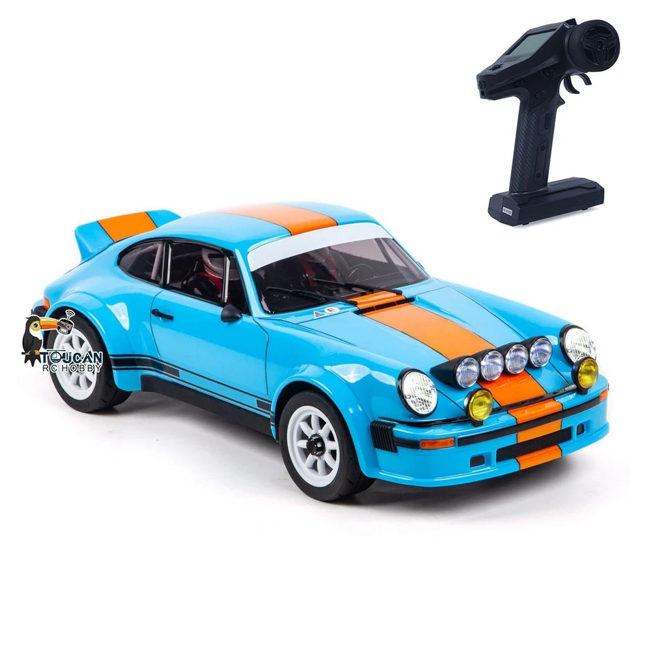 TRACTION HOBBY 1/6 RC Rally Car 4*4 Metal Chassis Light Independent Suspension - Image 2 of 4
