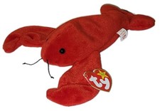CT* Ty Beanie Baby - PINCHERS the Lobster (8.5 Inch) MWCT Stuffed Animal Toy