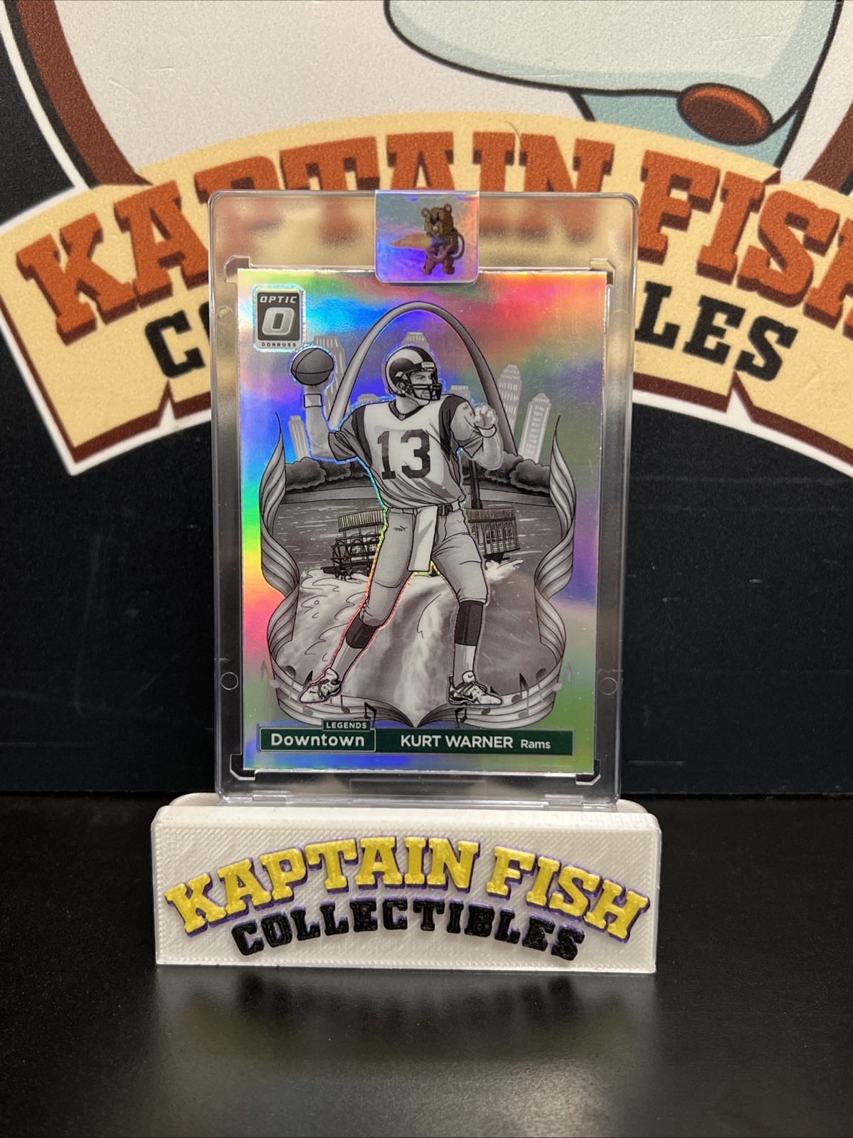 2024 Donruss Optic Kurt Warner Downtown Legends Holo Prizm SSP Case Hit #2 (JR)