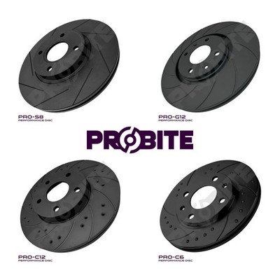 Probite 236mm Front Brake Discs for VAUXHALL ASTRA Mk II Convertible  1.6 i