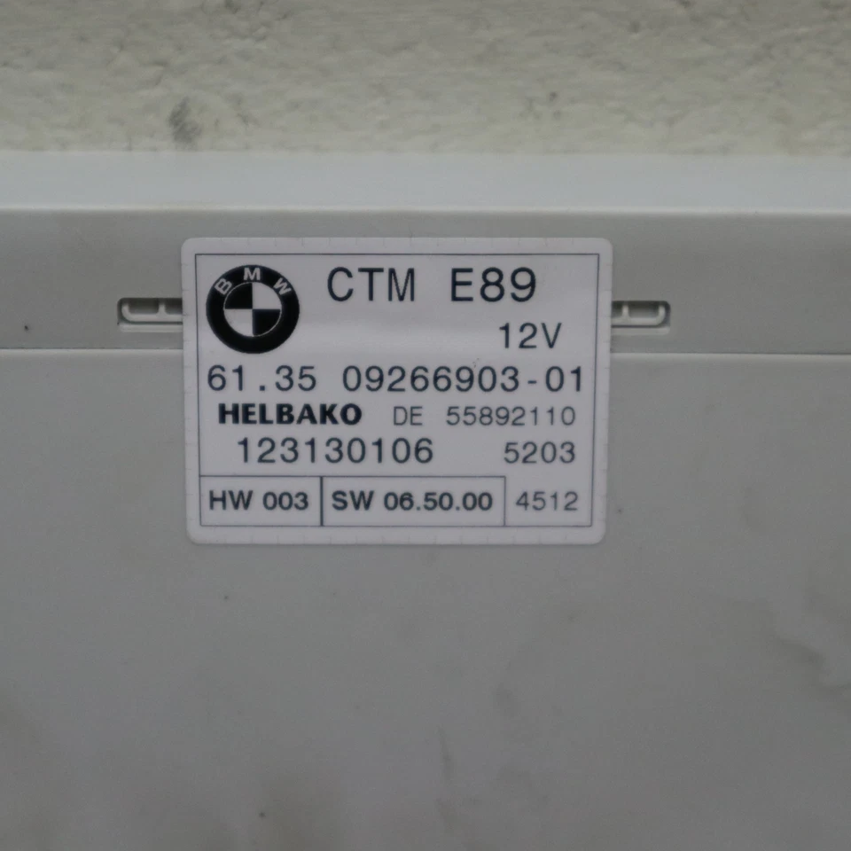 Modulo superiore convertibile BMW Z4 E89 2012 Roadster Cabrio CTM 9266903 - Immagine 2 di 4