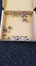 OO scale 10.5mm steel disc wheels. OO