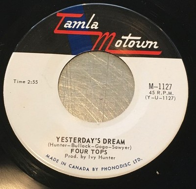 Four Tops - Yesterday's Dreams / For Once In My Life, 7'', (Vinyl)
