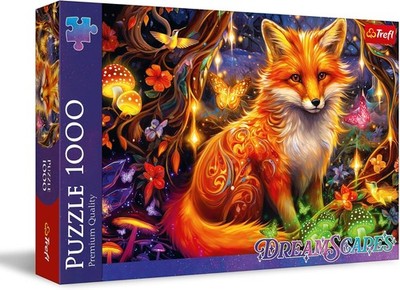 Trefl - DreamScapes: Märchenfuchs - Puzzle 1000 Elemente - Bildserie aus der 