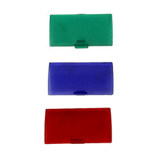 Vintage Camera Flash Color Filter Set Red Blue Green 3 Piece with Original Box