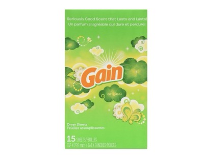 Gain Original Dryer Sheets, 15 ct.