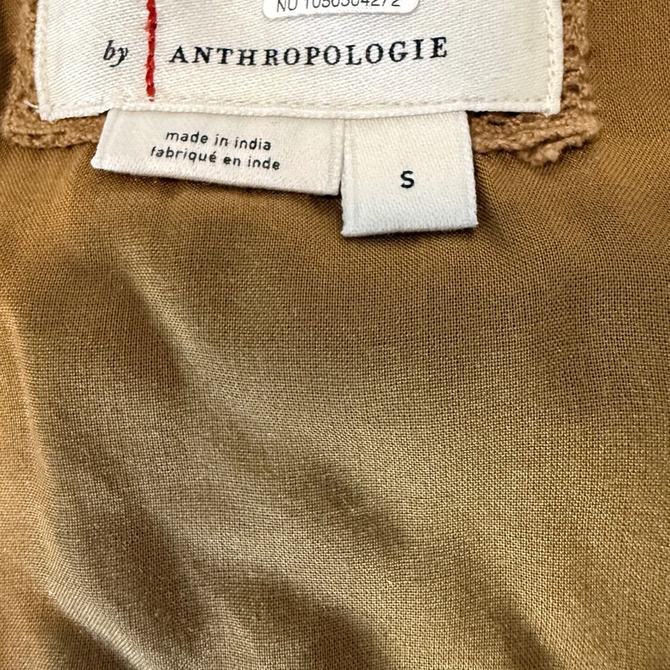 Платье макси Anthropologie Velvet Somerset Jewel Toned многоярусное с завышенной талией маленькое - Изображение 3 из 4