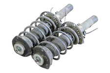 2x Polo 9N 9N3 Fox Ibiza 6L Federbein Stoßdämpfer Feder vorne