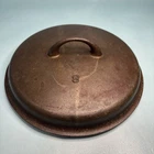 Griswold 1037 Cast No. 8 Dutch Oven Lid ONLY