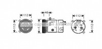 Kompressor Klimaanlage Passend FüR Opel Omega A 16_ 17_ 19_ 66_ 67_