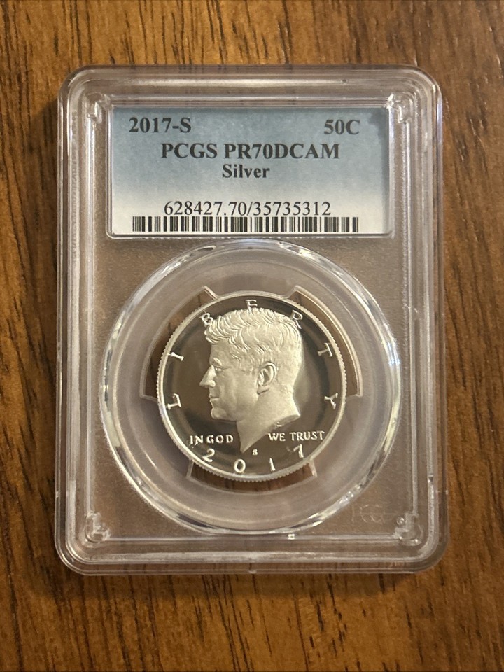 2017-S Kennedy Half Dollar PCGS PR70 DCAM Limited Edition Silver Set | eBay