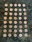 Roll of 40 pre-1964  Washington Quarters various dates and mints  $10 face value