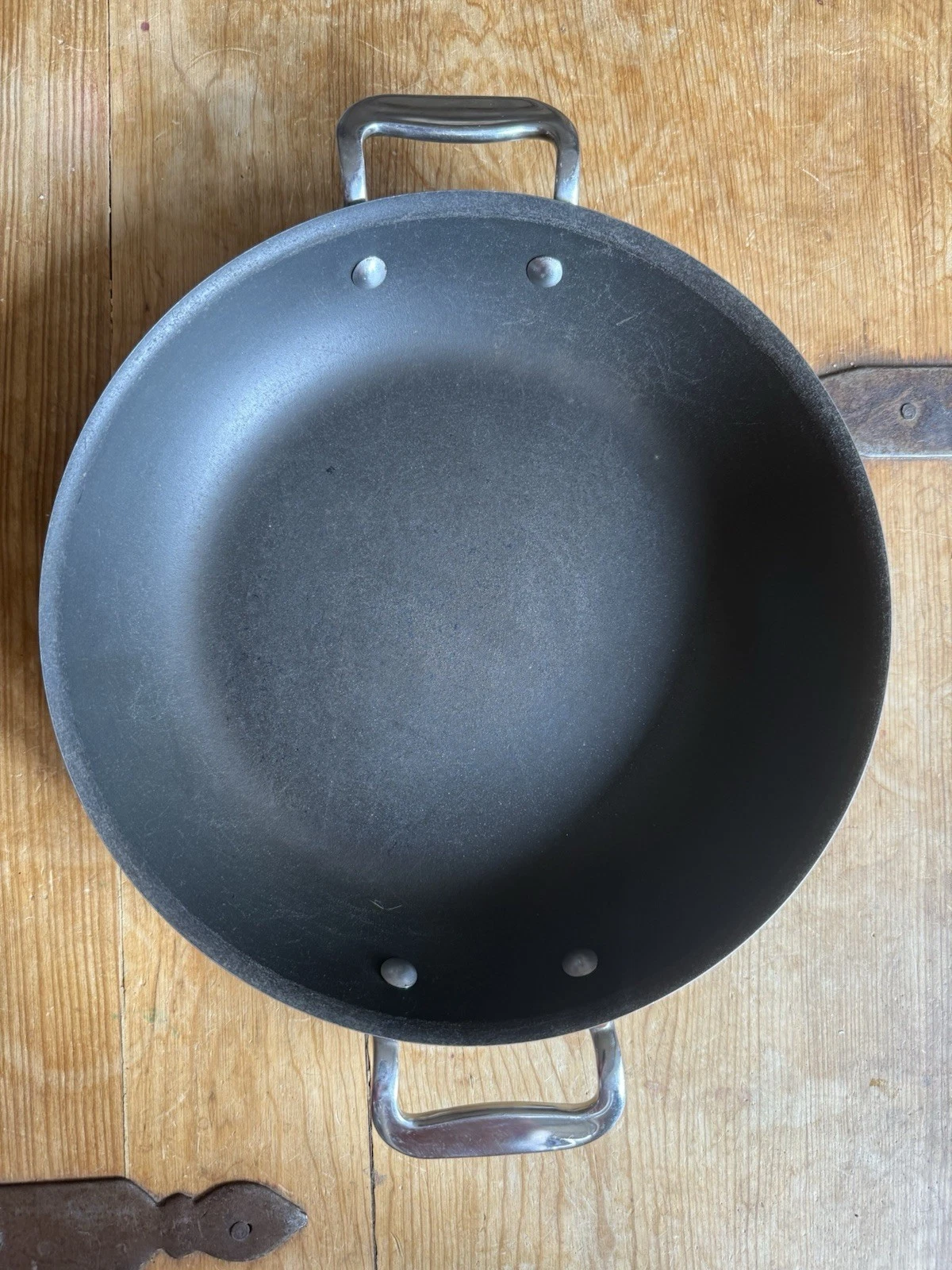 All-Clad Nonstick Fry Pan Skillet Hard Anodized 10 Inch Black Aluminum
