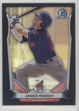 2014 Bowman Draft Top Prospects Chrome Black Refractor 30/75 James Ramsey 0o9