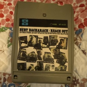 Burt Bacharach Reach Out 8-Track Cartridge A&M 8T-4131 1967 Pop Album