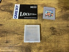 Lock N Chase Nintendo Game Boy Cartridge With Instruction Booklet & Case Data Ea