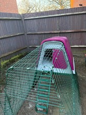 eglu chicken go up coop and run in excellent condition