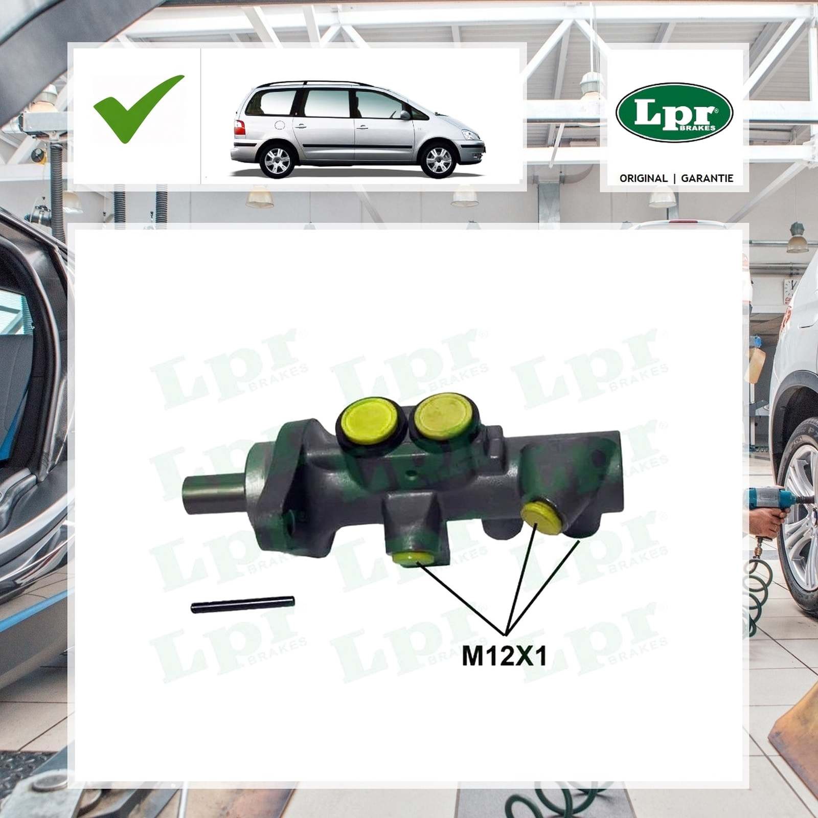 Hauptbremszylinder Lpr 6155 für VW