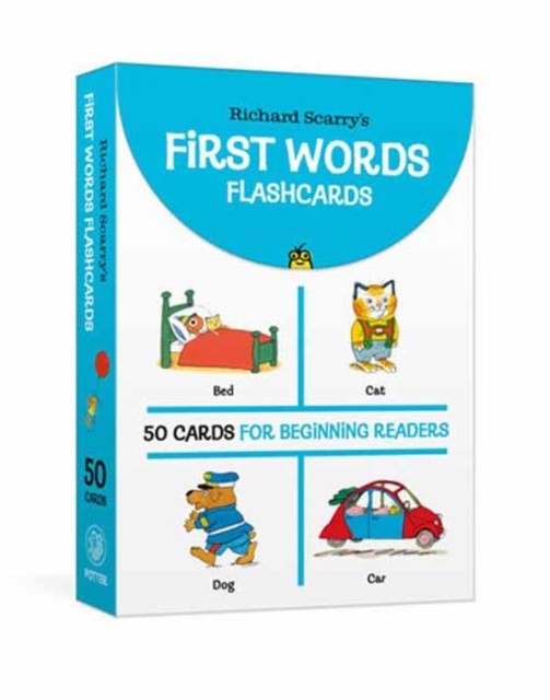 Richard Scarry's First Words Flashcards by Richard Scarry (Cards)