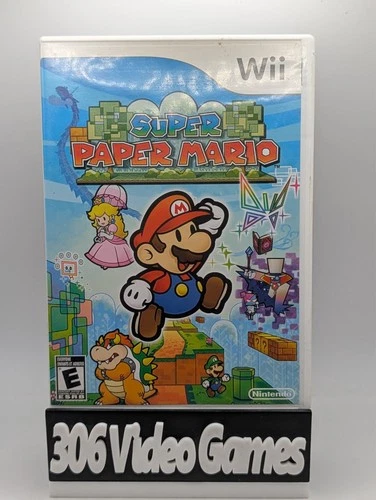 Super Paper Mario Nintendo Wii CIB