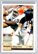 1992 Upper Deck #466 James Jones Cleveland Browns