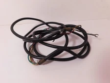 Used Original Automat Electric Black Rubber Handset Cord in Good Cond. 65" Long