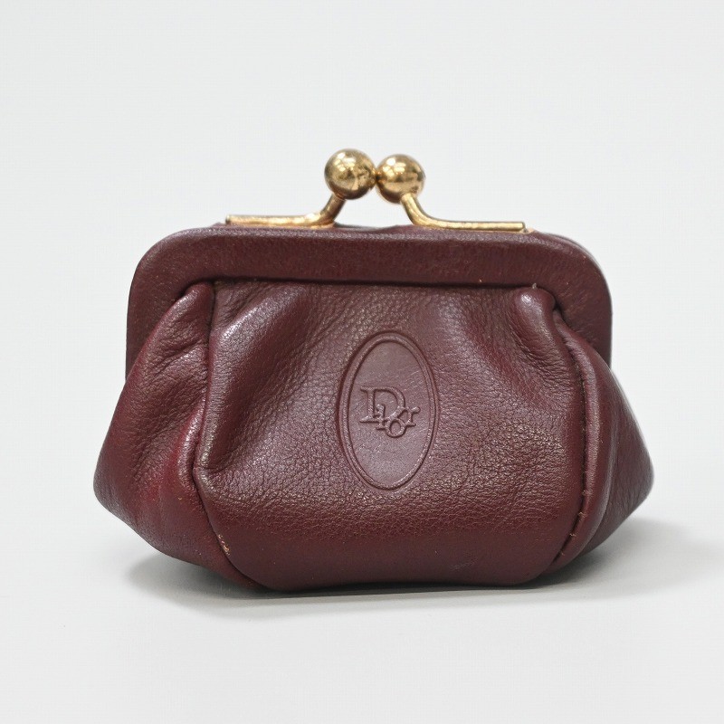 Christian Dior Estuche Moneda 14070 Cuero Mujer