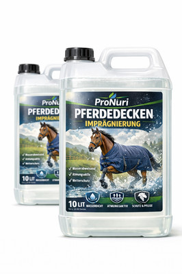 2x 10L Pferdedecken Imprägnierung Tierdecken Imprägniermittel Sattel