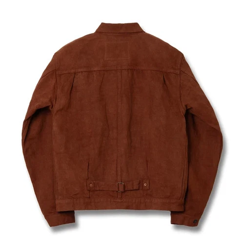 STUDIO D’ARTISAN Amami Oshima Mud-Dyed GL3 Denim Jacket D4631 36-44 Japan NEW image 2