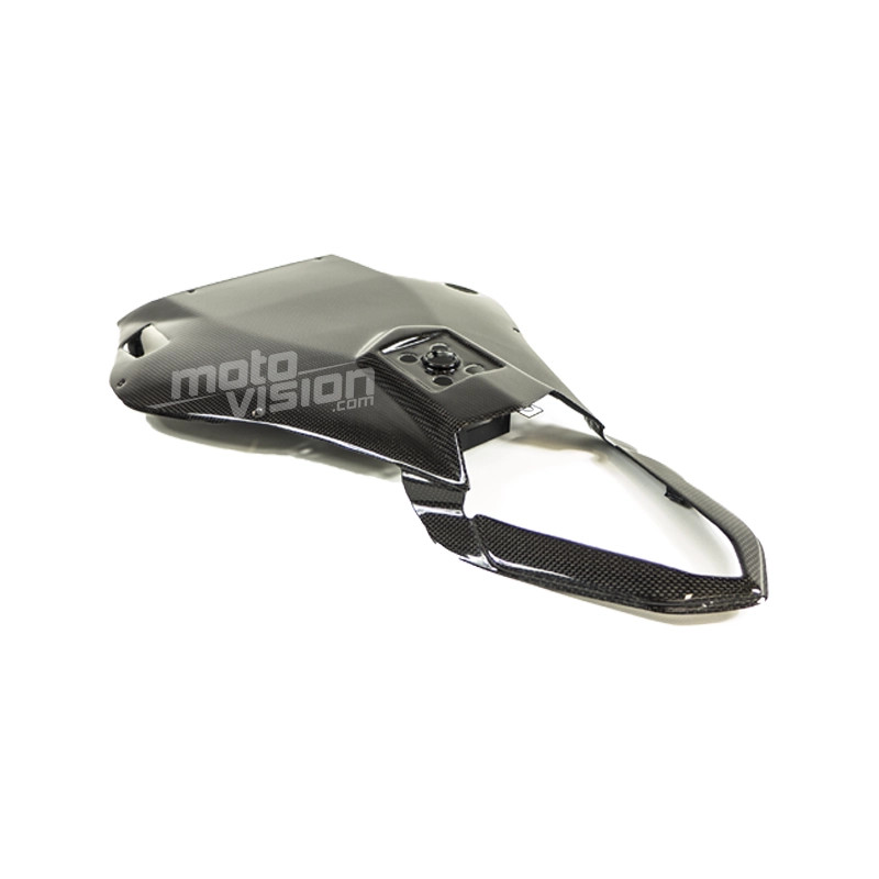 Passage de roue en carbone pour Yamaha YZF-R6 2006-2007 finition brillante