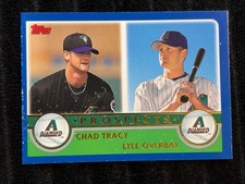 2002 Topps Diamondbacks Prospects #678 Chad Tracy & Lyle Overbay Baseball Card