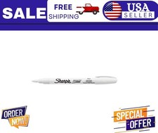 Sharpie Oil-Based Paint Marker White Medium Point Permanent Marker 35558