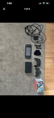 Nintendo Switch Black Console Bundle w/ Dock AC Adapter Pro Controller