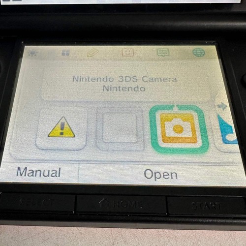 Consola de juegos portátil Nintendo 3DS XL solo SPR-001 roja/negra - Imagen 10 de 14