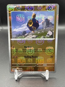 Roggenrola Master Ball Reverse Holo 046/086 White Flare Pokemon English