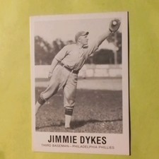 JIMMIE DYKES - PHILADELPHIA PHILLIES - 1980 TCMA 