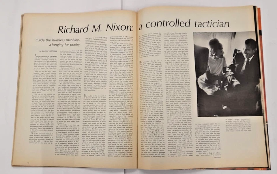 LIFE ATLANTIC MAGAZINE VOL 45 No 9, 28 OCT 1968, APOLLO 7 ON COVER - Image 3 of 4