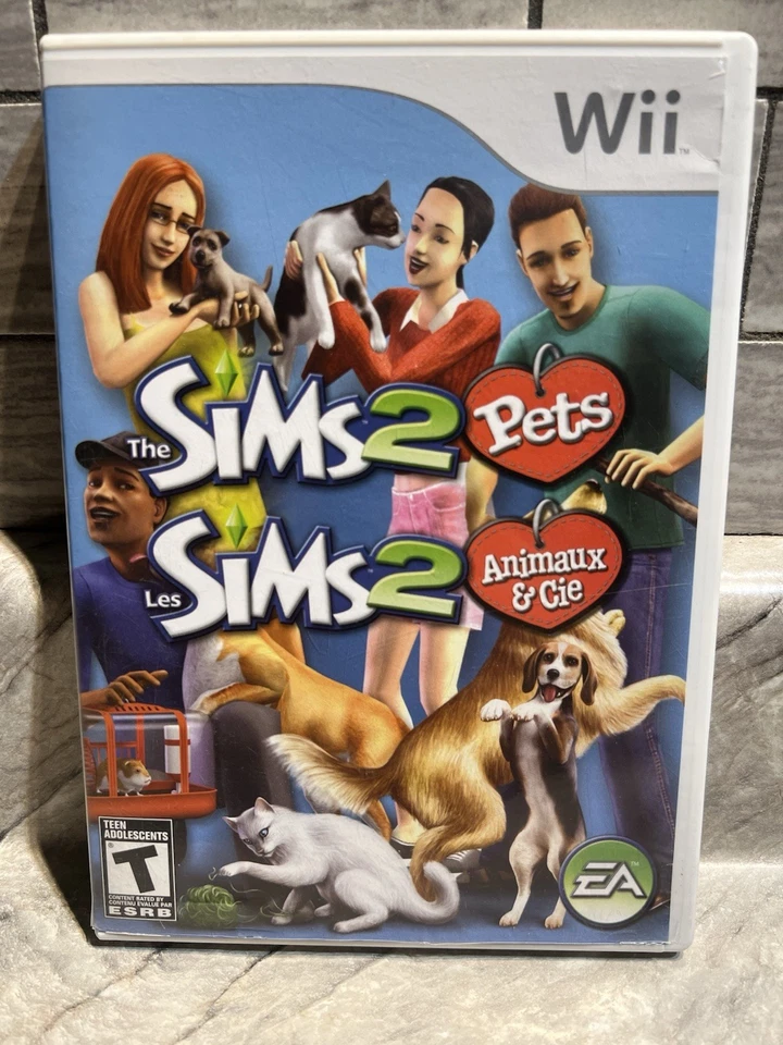 The Sims 2: Pets - Nintendo Wii - CIB Complete - Image 3 of 4
