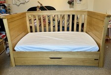 Mamas And Papas Ocean Cot Bed With Mattress And Draw