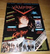 Vampire NR. 1 Death Metal Fanzine Turbo Music...