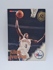 1996-97 Skybox/NBA Hoops #295 Allen Iverson Rookie Basketball Card ~ Sixers. rookie card picture