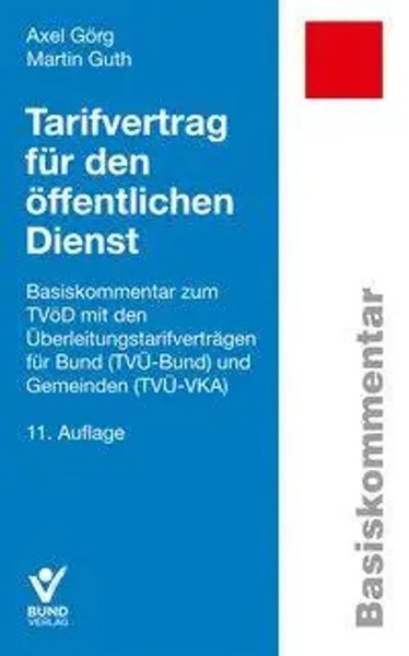 Tarifvertrag FüR Den öFfentlichen Dienst | Axel GöRg (U. A.) | Taschenbuch-image
