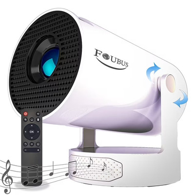 4K Projector 20000 Lumen LED 1080P WiFi Bluetooth UHD Portable Home Theater