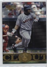 1997 Pinnacle Clout Museum Collection Mo Vaughn #190 7v7