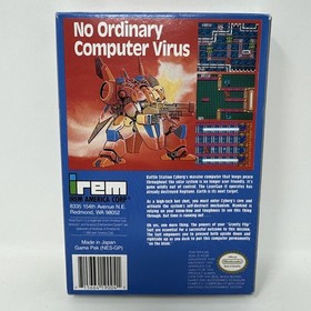 Metal Storm (Nintendo NES) COMPLETE CIB TESTED & WORKING W/ POSTER!