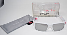 Brand New Oakley Holbrook Polished White with Chrome Iridium lens OO9102-09 STPL